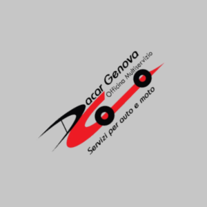 DACAR GENOVA - Centro Revisioni, Automotofficina, Vendita Scooter Elettrici, Gomme, Rimappatura Centraline- VM Chip Partner. logo