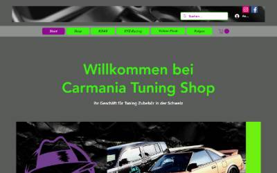 Website preview for CTS Carmania-Tuning-Shop