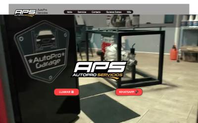 Website preview for AutoPro Garage / AutoPro Store
