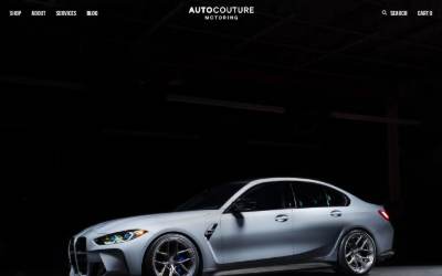 Top of the website for DME Tuning / AutoCouture Motoring