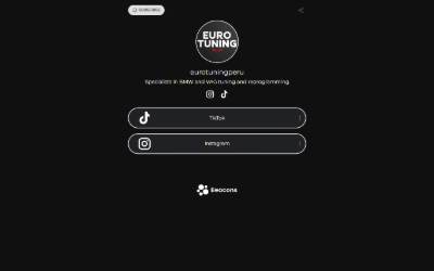 Website preview for Euro Tuning Peru