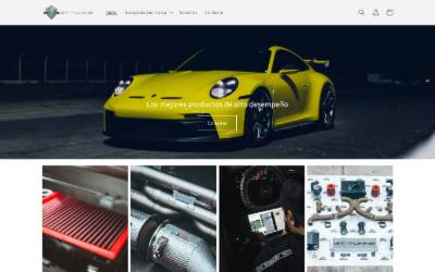 Top of the website for GT Tuning GDL