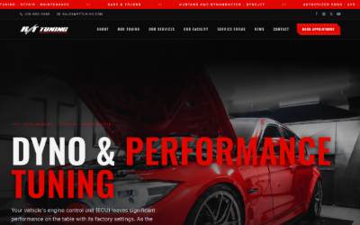 Top of the website for R/T Tuning