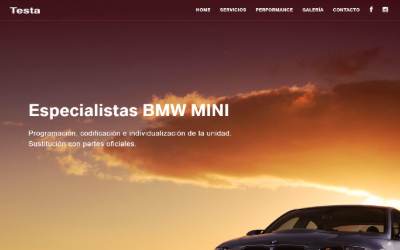 Website preview for TESTA BMW Service Independiente