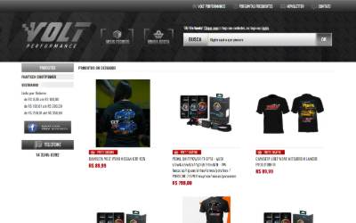 Website preview for Volt Performance