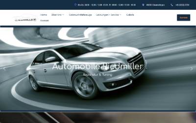 Website preview for Automobile Riedmiller OHG