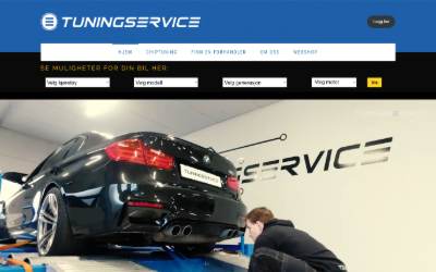 Website preview for Tuningservice As
