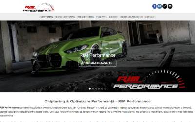 Website preview for SC RIM PERFORMANCE TOTAL SRL