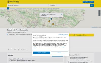 Website preview for Bavaria Lab