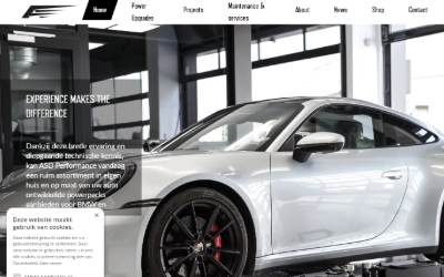 Website preview for ASD PERFORMANCE