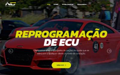 Website preview for Nc Motorsport
