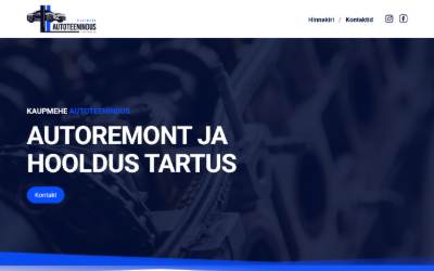 Website preview for Lerotrans OÜ