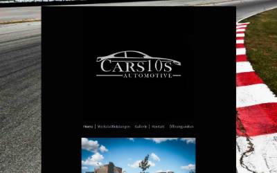 Website preview for Cars10s Automotive