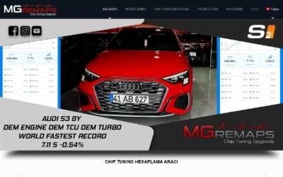 Website preview for MGREMAPS ZMR