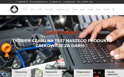 Website preview for Gorilla electronics