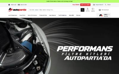 Website preview for AUTOPARTA OTOMOTV BLM THALAT HRACAT SANAY VE TCARET LMTED RKET