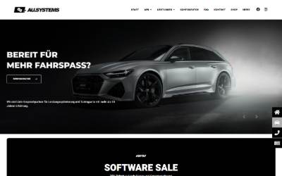 Website preview for AU-Systems