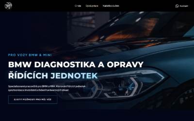 Website preview for Bimmer-Tech.cz