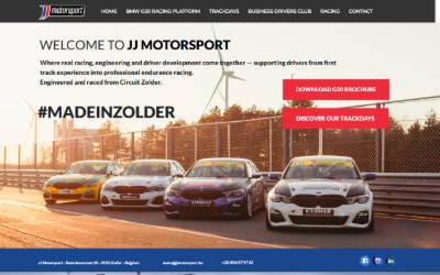 Website preview for JJ Performance Group