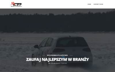 Website preview for Michalak Car Performance Mateusz Michalak