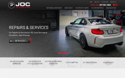 Website preview for JOC Tuning & Performance