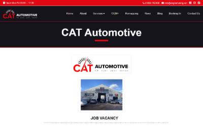 Website preview for Clive Atthowe Tuning