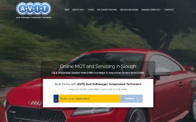 Website preview for AVIT