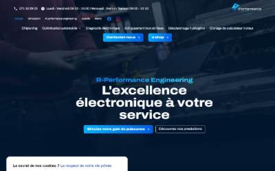 Top of the website for R Performance Engineering