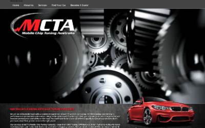 Top of the website for Mobile Chip Tuning Australia
