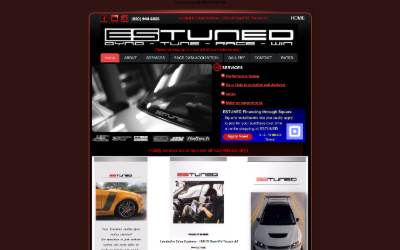 Top of the website for ES Tuned