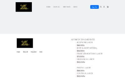 Top of the website for Ultimate Tuning