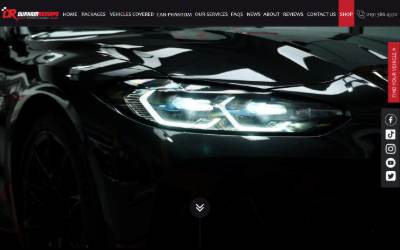 Top of the website for Durham Remaps DR