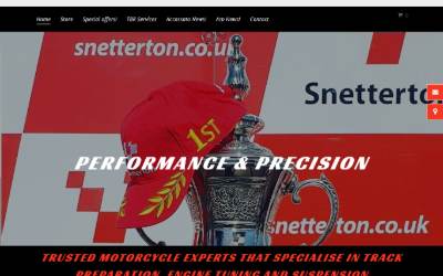 Top of the website for TBR performance