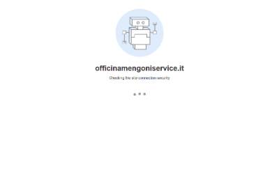 Top of the website for Mengoni Service SRL