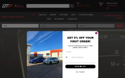 Top of the website for Quattro-Tech Peterborough