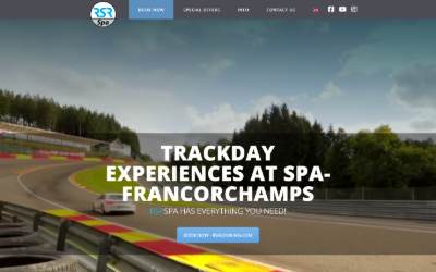 Top of the website for RSRSpa