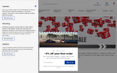 Top of the website for FMIC Performance Sp. z o.o.