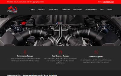 Top of the website for ProTune