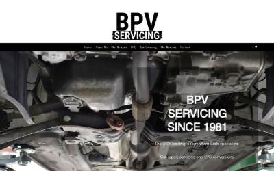Top of the website for BPV Servicing LLP