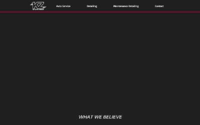Top of the website for KZ Auto Group inc.