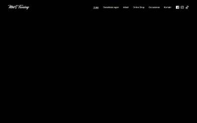 Top of the website for MdS Tuning GmbH