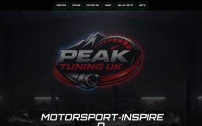 Website preview for Peak Performance