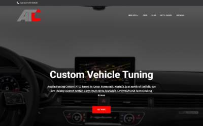 Website preview for AngliaTuning Centre
