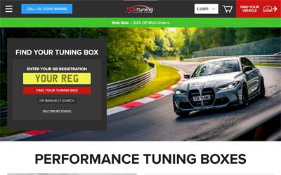 Website preview for TDI Tuning