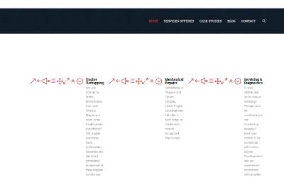 Website preview for Larton Engine Developments Ltd