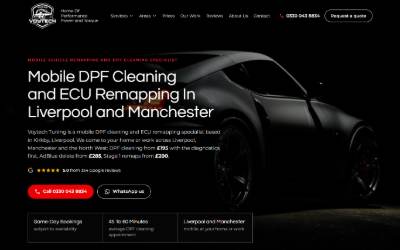 Website preview for Voytech Tuning