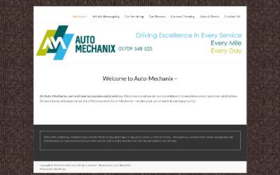 Website preview for Auto Mechanix