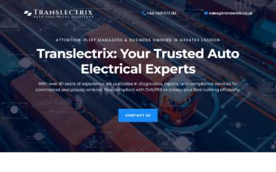 Website preview for Translectrix