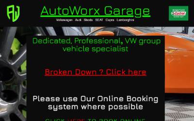 Website preview for Autoworx