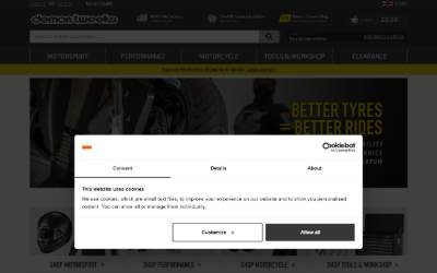 Website preview for Demon Tweeks